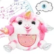 Интерактивная мягкая игрушка-повторюшка Cute Magical Pet Розовый с белым (i7-120991) - изображение 3
