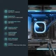 Ігровий комп`ютер ASGARD (A78X3D.32.S10.57T.7201)/ AMD Ryzen 7 7800X3D (4.2 - 5.0 ГГц)/ОЗУ 32 ГБ/SSD 1 ТБ/NVIDIA GeForce RTX 5070 Ti 16 ГБ/без ОП/LAN/Wi-Fi/Bluetooth/без ОС/чорний - изображение 4
