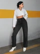 Джинси Shein sz2307179647153888 34 темно-сірі (100009757) - зображення 5
