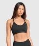 Спортивный топ Gymshark b2a7ec62 M черный (100010679) - изображение 1