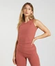 Майка спортивна Gymshark b3a6uc62 XXL коричнева (100010700) - зображення 1
