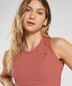 Майка спортивна Gymshark b3a6uc62 XXL коричнева (100010700) - зображення 3