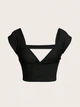 Топ Shein sw2112210551316676 M черный (100010007) - изображение 2