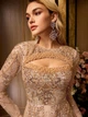 Весільне плаття Shein sz25060334766151419 L бежеве (100010051) - зображення 3
