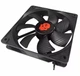 Кулер в корпус 120 мм 12V 1.6 A 3000RPM 12 В 154,5 CFM MOLEX живлення Вентилятор Чорний - зображення 2