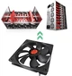 Кулер в корпус 120 мм 12V 1.6 A 3000RPM 12 В 154,5 CFM MOLEX живлення Вентилятор Чорний - зображення 5