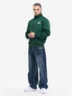 Бомбер чоловічий Lonsdale CLASSIC 110538-5101 L Bottle Green/Silver (4070376003598) - зображення 3