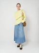 Лонгслив женский Solo свободный XXL Лимонный Wm2267 - изображение 3