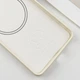 Чехол Silicone Cover Lakshmi Full Camera (AA) with Magnetic Fit для Google Pixel 8a Белый / White - изображение 3