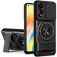 Ударостійкий чохол Camshield StandRing case для Oppo A78 4G Black Без бренда - зображення 1