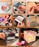 Ночник тюльпаны 10×10 см акриловый LED набор DIY на батарейках - изображение 10