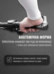 Гріпси на велосипед анатомічні велосипедні грипси роги ручки накладки на руль кермо гумові рукоятки м'які на ровер велик самокат мотоцикл універсальні грипси для велосипеда ергономічні антиковзні WEST BIKING Чорний 72080 - зображення 2