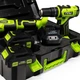 Zestaw Nac SMART NS-SET2-20V wkrętarka akumulatorowa + szlifierka kątowa + 2 x akumulator + szybka ładowarka 20 V (5905842533387) - obraz 6
