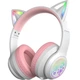 Беспроводные наушники Proove Kids Neko BT6.0 + приложение для iOS/Android бело-розовый - изображение 4