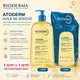 Набір гель-масло і запасний блок для душу Bioderma Atoderm Huile de Douche 1000 мл 2 шт - зображення 1