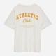 Футболка хлопковая женская Vero Moda 10343521 L Snow White/Athletic Club (5715871615950) - изображение 5