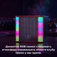 Караоке-система 3-в-1 Inspire YS-310 Boombox Red + 2 беспроводных микрофона и RGB подсветка (YS-310-red) - изображение 4
