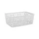 Корзина для белья Violet House 0504 №4 Ажур WHITE 14л - изображение 2