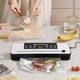 Вакуумные упаковщики RIAS Vacuum Sealer 120W + 10 пакетов Black-White (3_08219) - изображение 6
