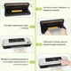Вакуумные упаковщики RIAS Vacuum Sealer 120W + 10 пакетов Black-White (3_08219) - изображение 7