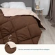 Ковдра півтораспальна 150×205 зимова особливо тепла FRIENDLY ALASKA коричнева, 450 г/м² (1-00150_27808) - зображення 1