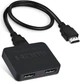 Двухпортовый HDMI сплиттер на 2 выхода Addap HVS-07, активный видео разветвитель, 4К - изображение 1