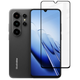 Защитное стекло Fiji Premium для Blackview Wave 10 полная проклейка Anti-Static черный - изображение 1