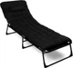Розкладне ліжко Hedo Premium туристичне 68 x 193 x 30 см Чорне 96885 (5904041121609) - зображення 1