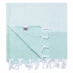Пляжное полотенце 90х170см ARDESTO SPA 100% хлопок бирюзовый пештемаль - изображение 10