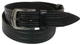 Шкіряний ремінь Skipper 110-130 x 4 см Чорний (1063-40) - зображення 1