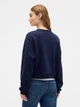 Свитшот на флисе женский GAP 693567524 XS Синий (1159862842) - изображение 2