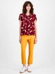 Блузка женская Tommy Hilfiger 33322210 L Бордовая (1159860821) - изображение 3
