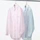 Рубашка хлопковая женская Uniqlo 775795091 M Голубая (1159860578) - изображение 2