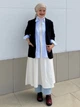 Рубашка хлопковая женская Uniqlo 775795091 M Голубая (1159860578) - изображение 13