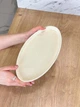 Блюдо для подачі фаршированой рыби 28 см глиняная (керамическая) Гражда Белый - изображение 4