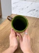 Чашка высокая 0,3 л глиняна (керамическая) Гражда Коричневый - изображение 6