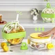 Форма для льда 2 в 1 с бутылкой и трубочкой Ice Cup, жёлтая - изображение 4