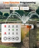 GreenSun Таймер-розетка уличная IP44, 15А/3500Вт, с функцией обратного отсчета и циклического режима, оранжевая - изображение 7
