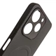 Чохол Carbon Shield with Ring для Realme Note 70 4G / Note 70T з підтримкою бездротової зарядки gray - зображення 2