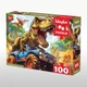 Пазлы Тиранозавр на джипе Ideyka LP100-007 100 элементов Разноцветный shop (4823104391463) - изображение 2