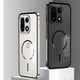 Чехол Metal Glass Air для Oneplus 15 с металлическим кольцом и рамкой black - изображение 3