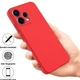 Чехол Silicone Cover Full для Oppo Reno 15 5G / 15C со шнурком – петлей red - изображение 2