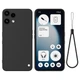 Чохол Silicone Cover Full для Nothing Phone (3a) Lite зі шнурком - петлею black - зображення 1