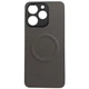 Чохол Carbon Shield with Ring для Realme Note 70 4G / Note 70T з підтримкою бездротової зарядки gray - зображення 1