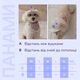 Одежда Hat-Dog Панама из хлопка для собак, хаки с патчем ХS (HDPA00KH::610) - изображение 4
