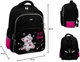 Рюкзак школьный Maxi 15" 28.5x12.5x37.5 см 13.5 л Черный (MX85165) - изображение 2