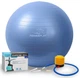 М'яч для фітнесу (фітбол) PowerPlay 4001 Ø65 cm Gymball Синій + помпа - изображение 1