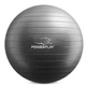 М'яч для фітнесу (фітбол) PowerPlay 4001 Ø65 cm Gymball Чорний + помпа - изображение 2