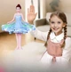 Игрушка летающая фея дрон розовая с подсветкой и музыкой AND V6 - изображение 7