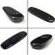 Аеромиш з клавіатурою (пульт з гіроскопом) Air Mouse GTM I8 C120 Black - зображення 6